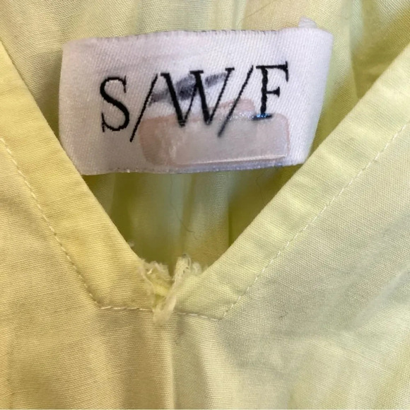 S/W/F Sunset Tiered Ombre 100% Cotton Maxi Dress Size Small Revolve - Picture 7 of 11